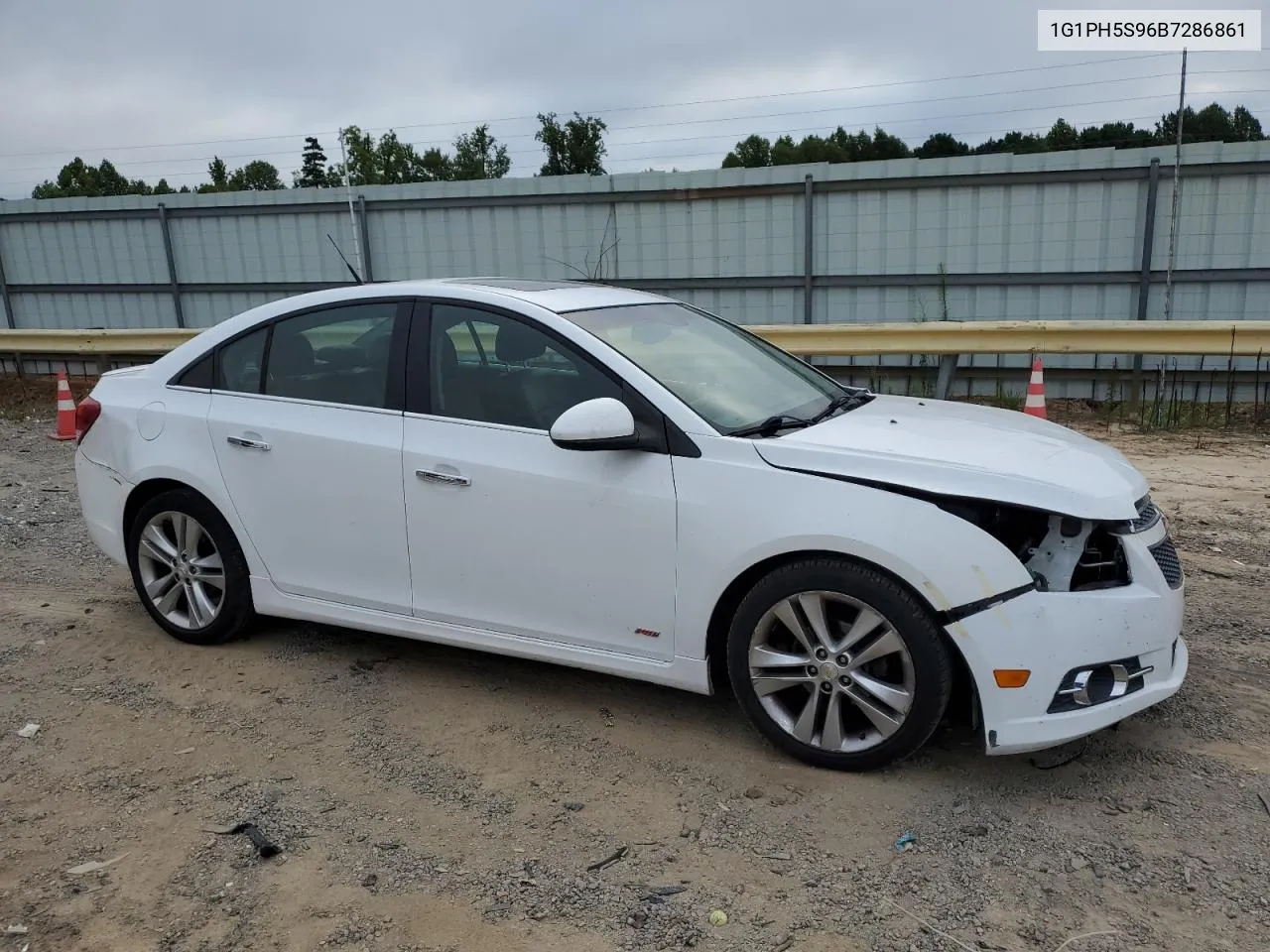 1G1PH5S96B7286861 2011 Chevrolet Cruze Ltz