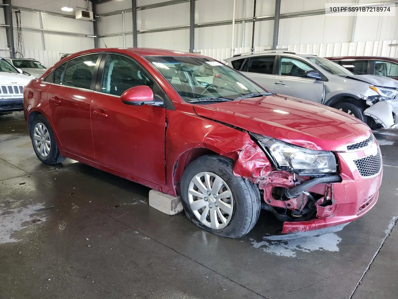 2011 Chevrolet Cruze Lt VIN: 1G1PF5S91B7218974 Lot: 66727744