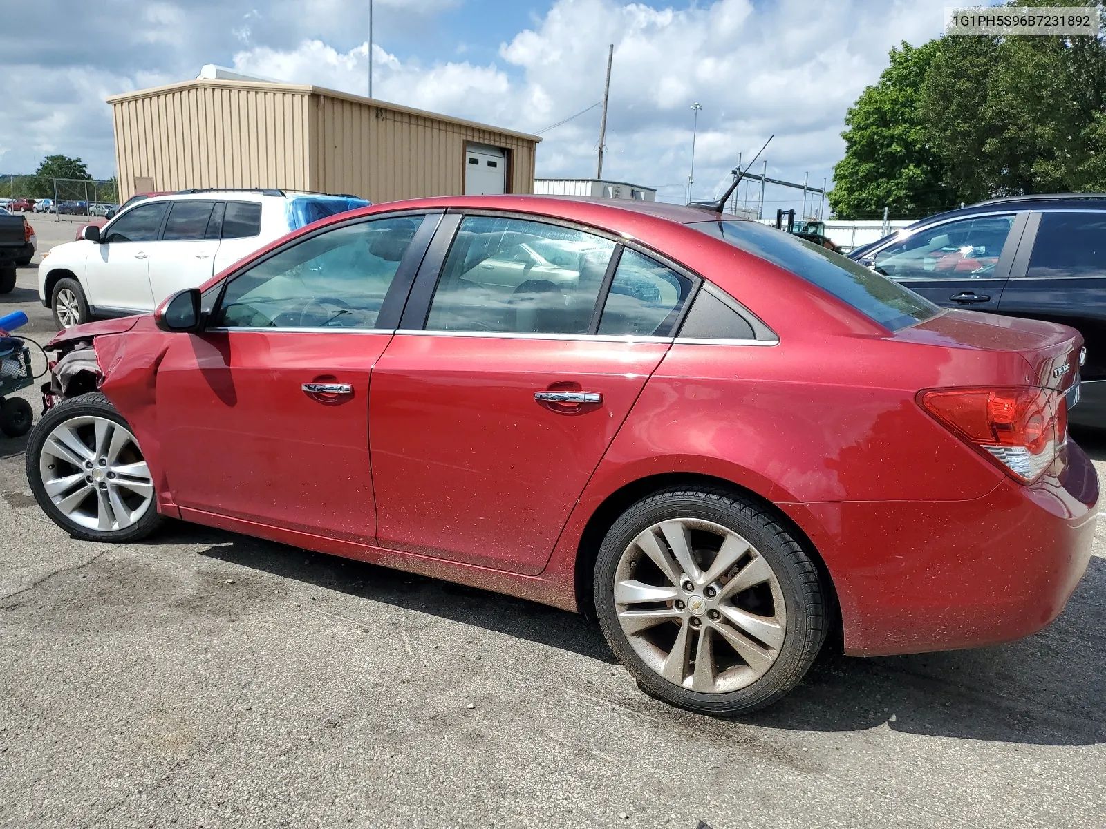 2011 Chevrolet Cruze Ltz VIN: 1G1PH5S96B7231892 Lot: 67794914