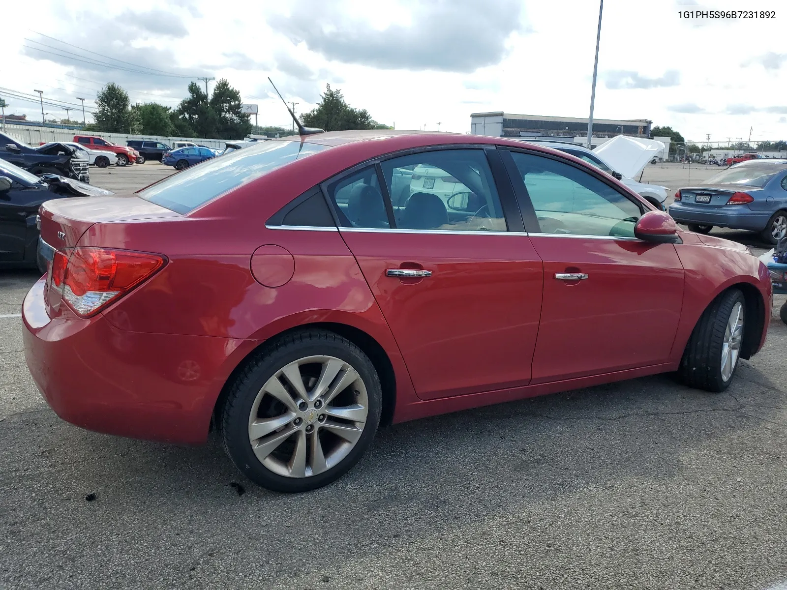 2011 Chevrolet Cruze Ltz VIN: 1G1PH5S96B7231892 Lot: 67794914