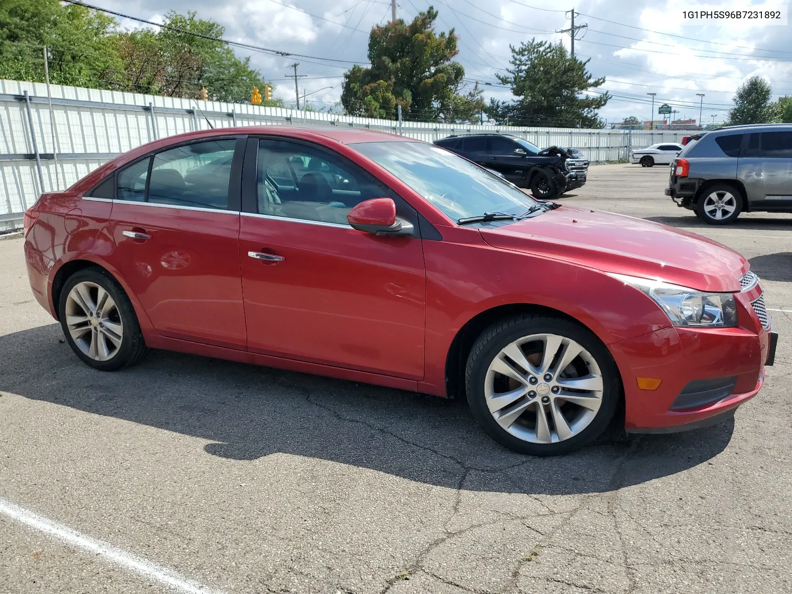 2011 Chevrolet Cruze Ltz VIN: 1G1PH5S96B7231892 Lot: 67794914