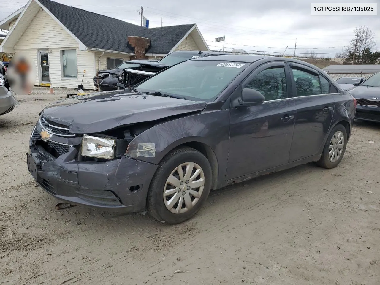 1G1PC5SH8B7135025 2011 Chevrolet Cruze Ls