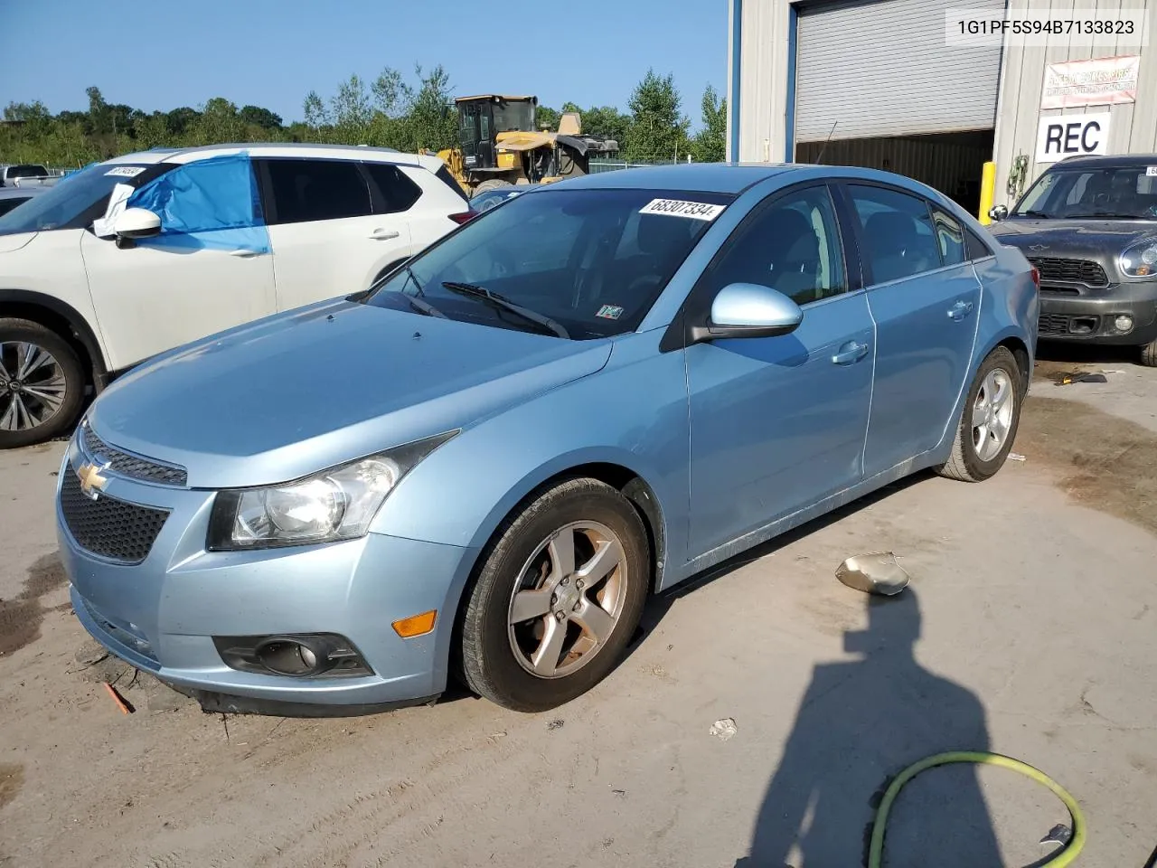 2011 Chevrolet Cruze Lt VIN: 1G1PF5S94B7133823 Lot: 68307334