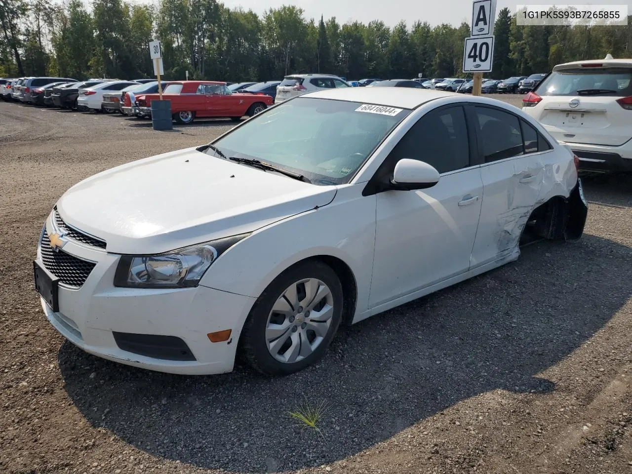 2011 Chevrolet Cruze Eco VIN: 1G1PK5S93B7265855 Lot: 68416044