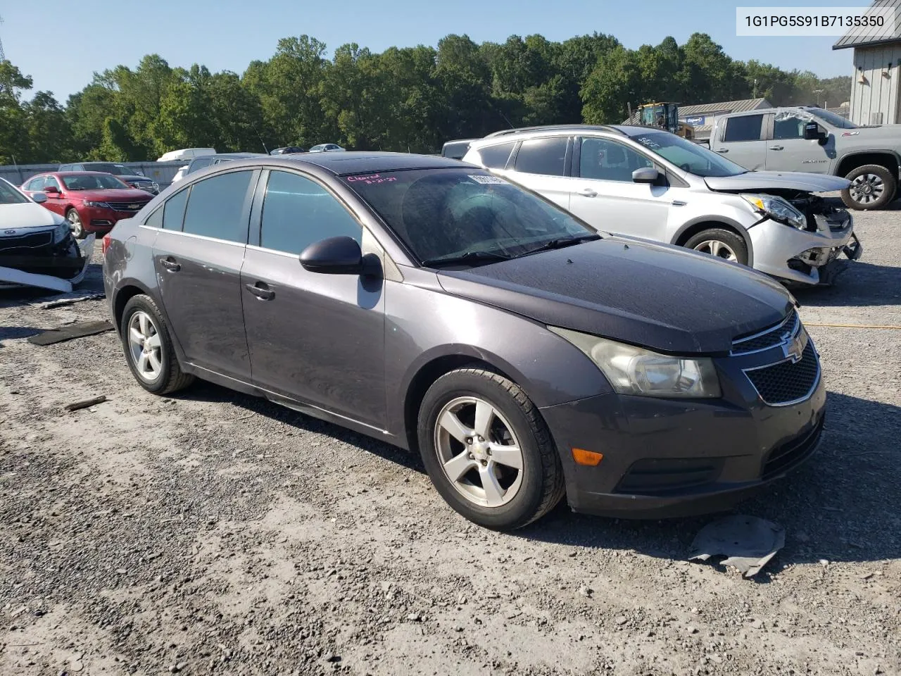 1G1PG5S91B7135350 2011 Chevrolet Cruze Lt