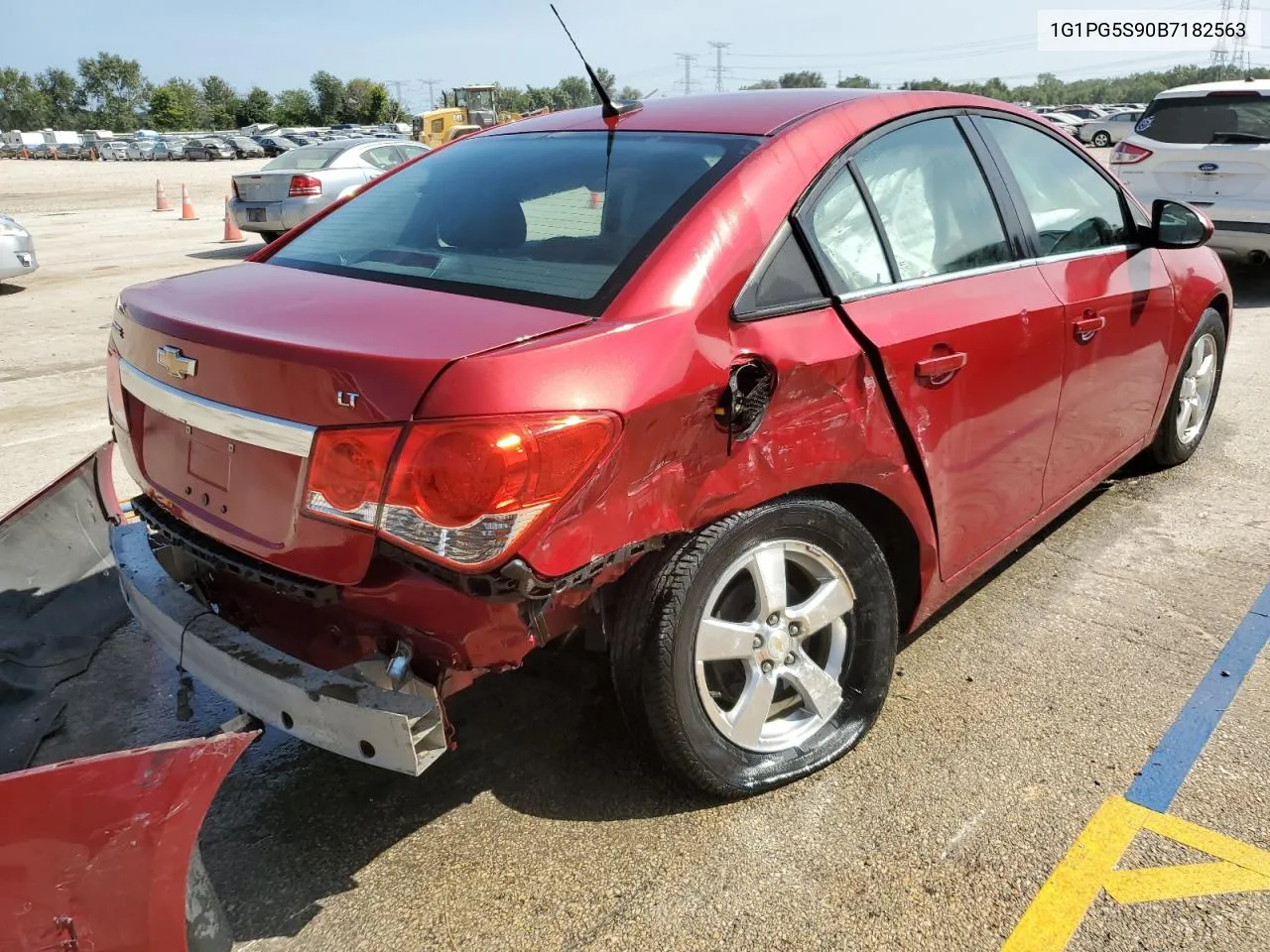 2011 Chevrolet Cruze Lt VIN: 1G1PG5S90B7182563 Lot: 68657394