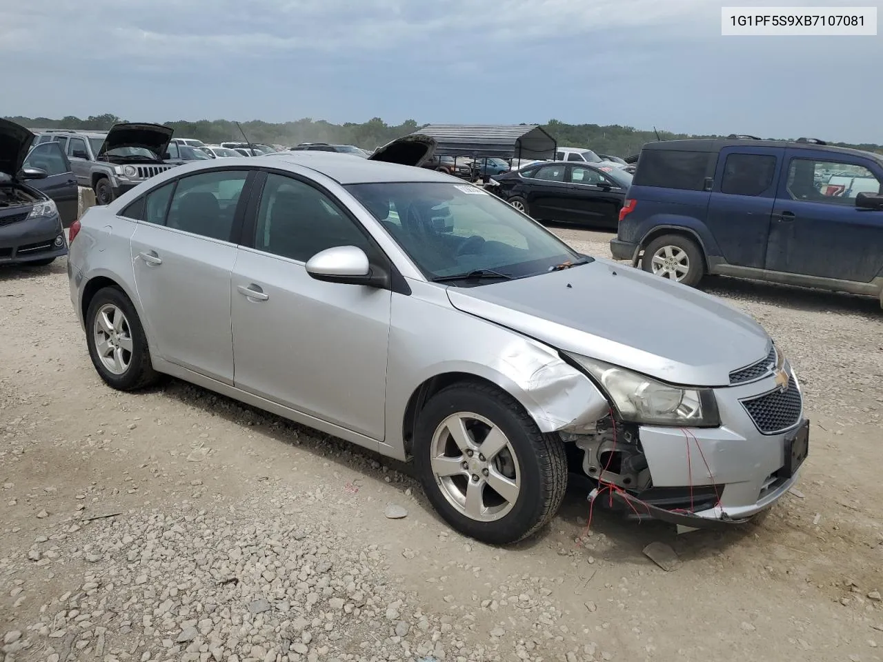 1G1PF5S9XB7107081 2011 Chevrolet Cruze Lt