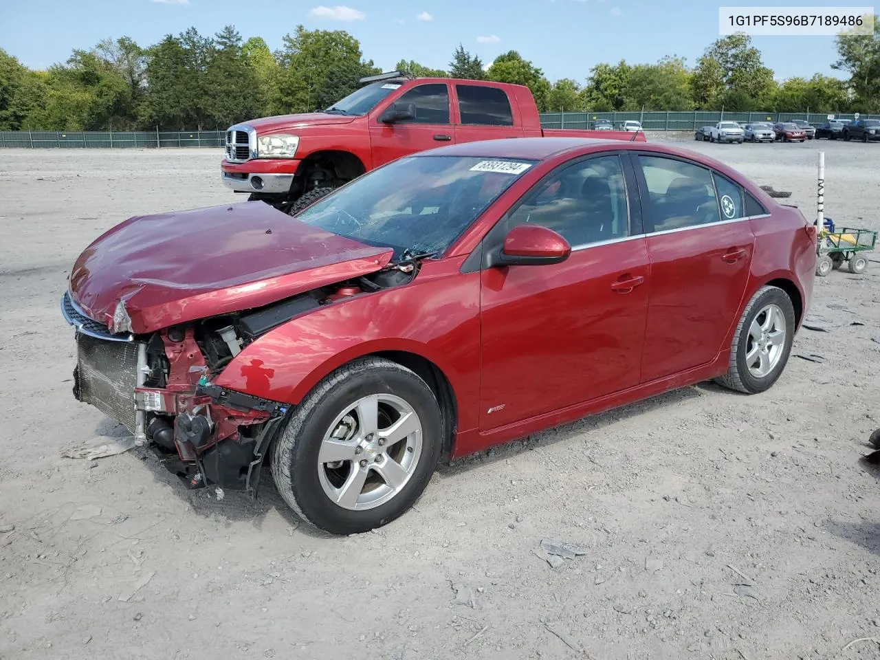 1G1PF5S96B7189486 2011 Chevrolet Cruze Lt