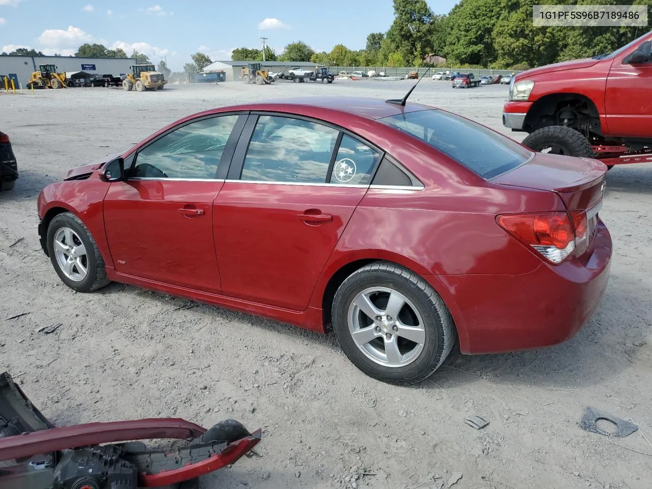 2011 Chevrolet Cruze Lt VIN: 1G1PF5S96B7189486 Lot: 68931294