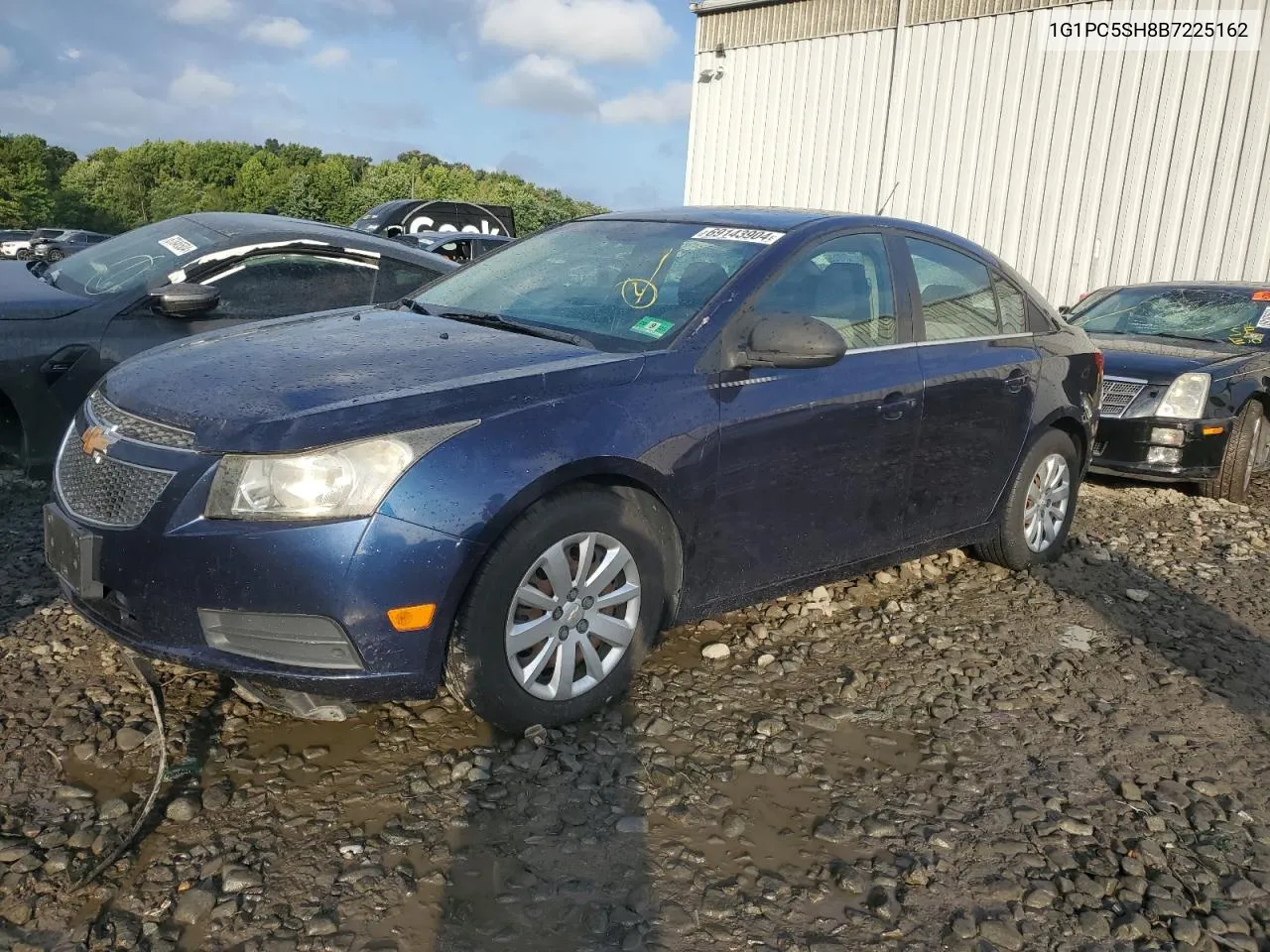 1G1PC5SH8B7225162 2011 Chevrolet Cruze Ls