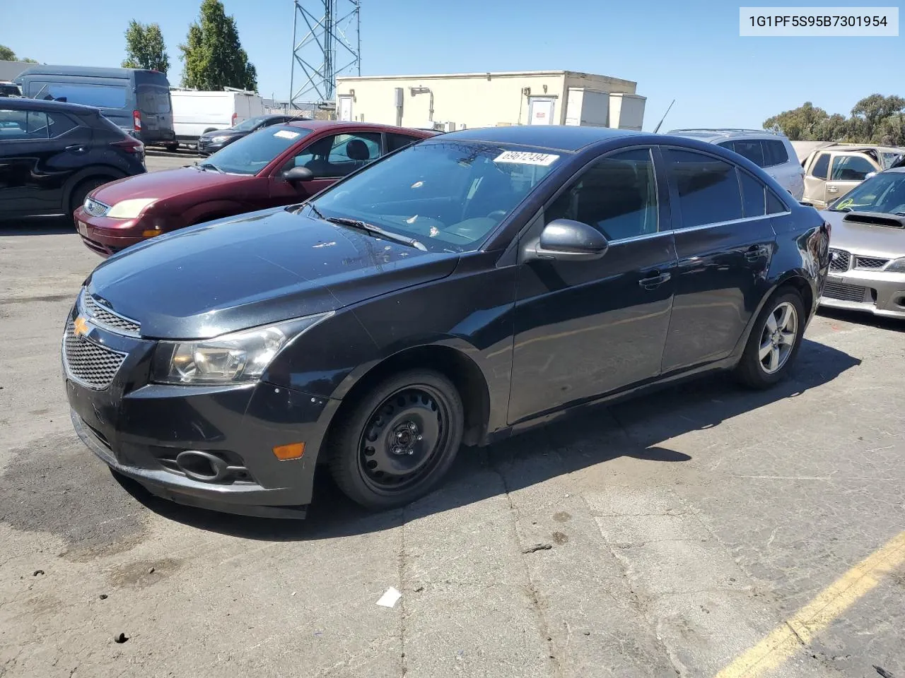 2011 Chevrolet Cruze Lt VIN: 1G1PF5S95B7301954 Lot: 69612494