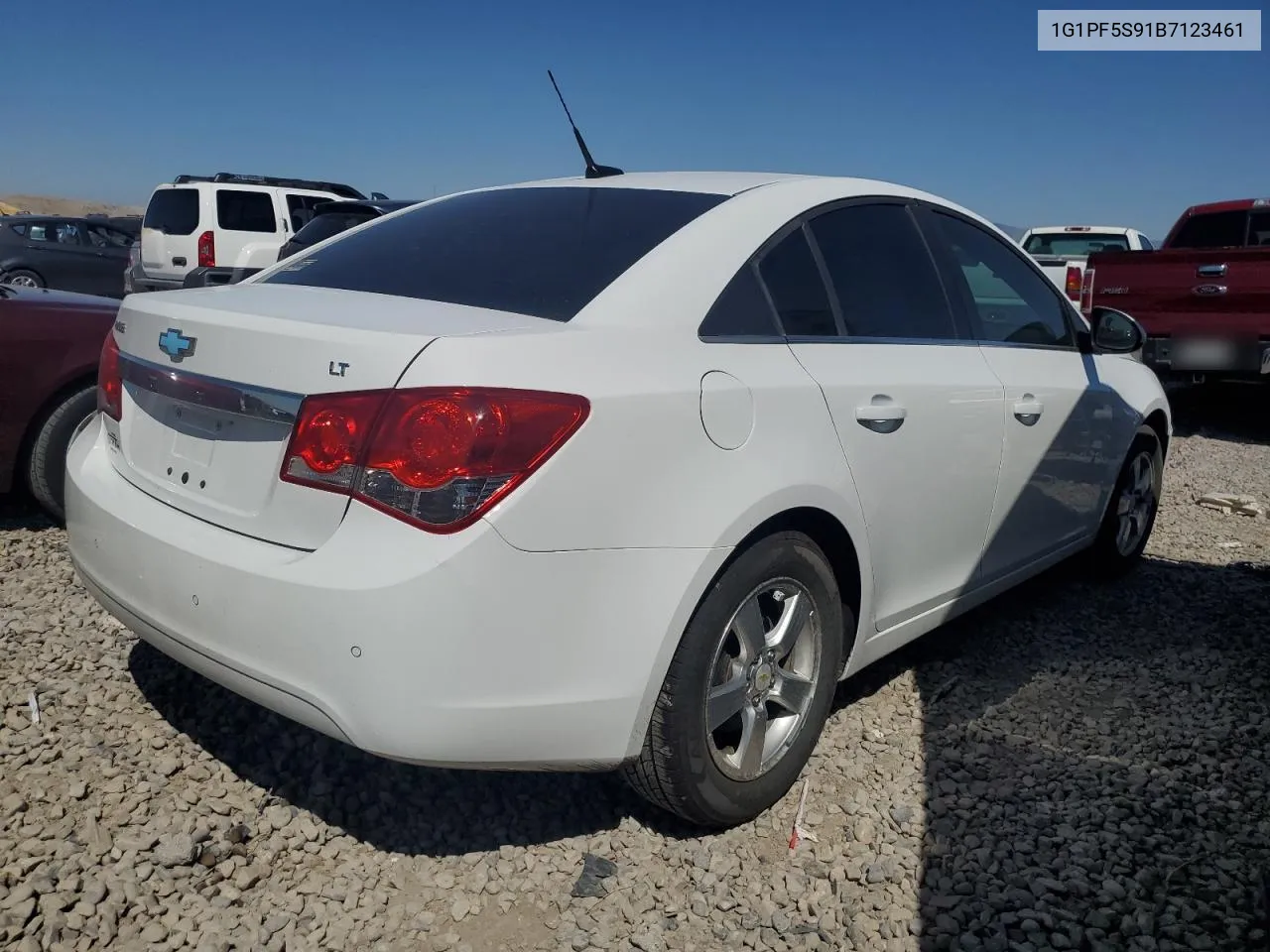 2011 Chevrolet Cruze Lt VIN: 1G1PF5S91B7123461 Lot: 69622864