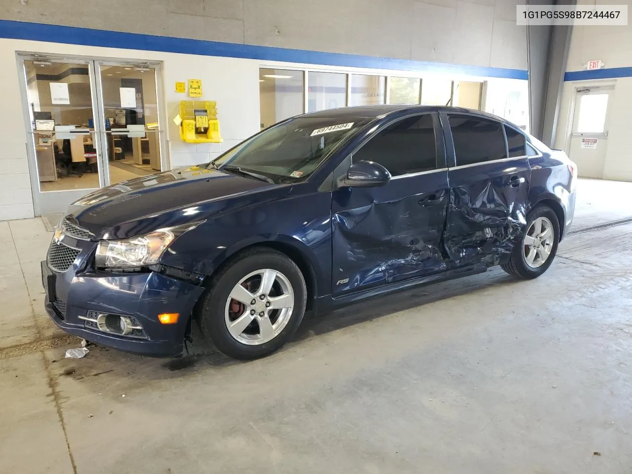 2011 Chevrolet Cruze Lt VIN: 1G1PG5S98B7244467 Lot: 69744504