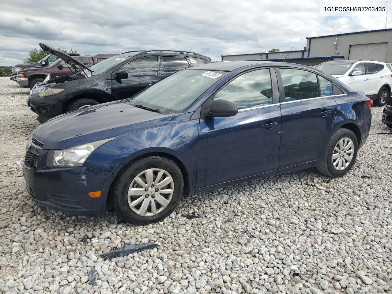 1G1PC5SH6B7203435 2011 Chevrolet Cruze Ls