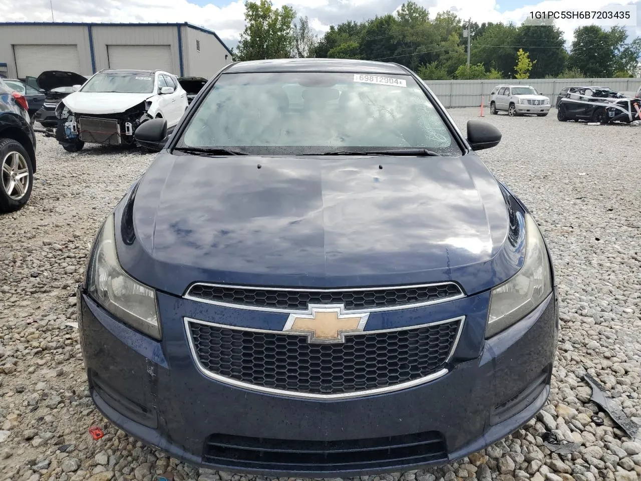 2011 Chevrolet Cruze Ls VIN: 1G1PC5SH6B7203435 Lot: 69812904