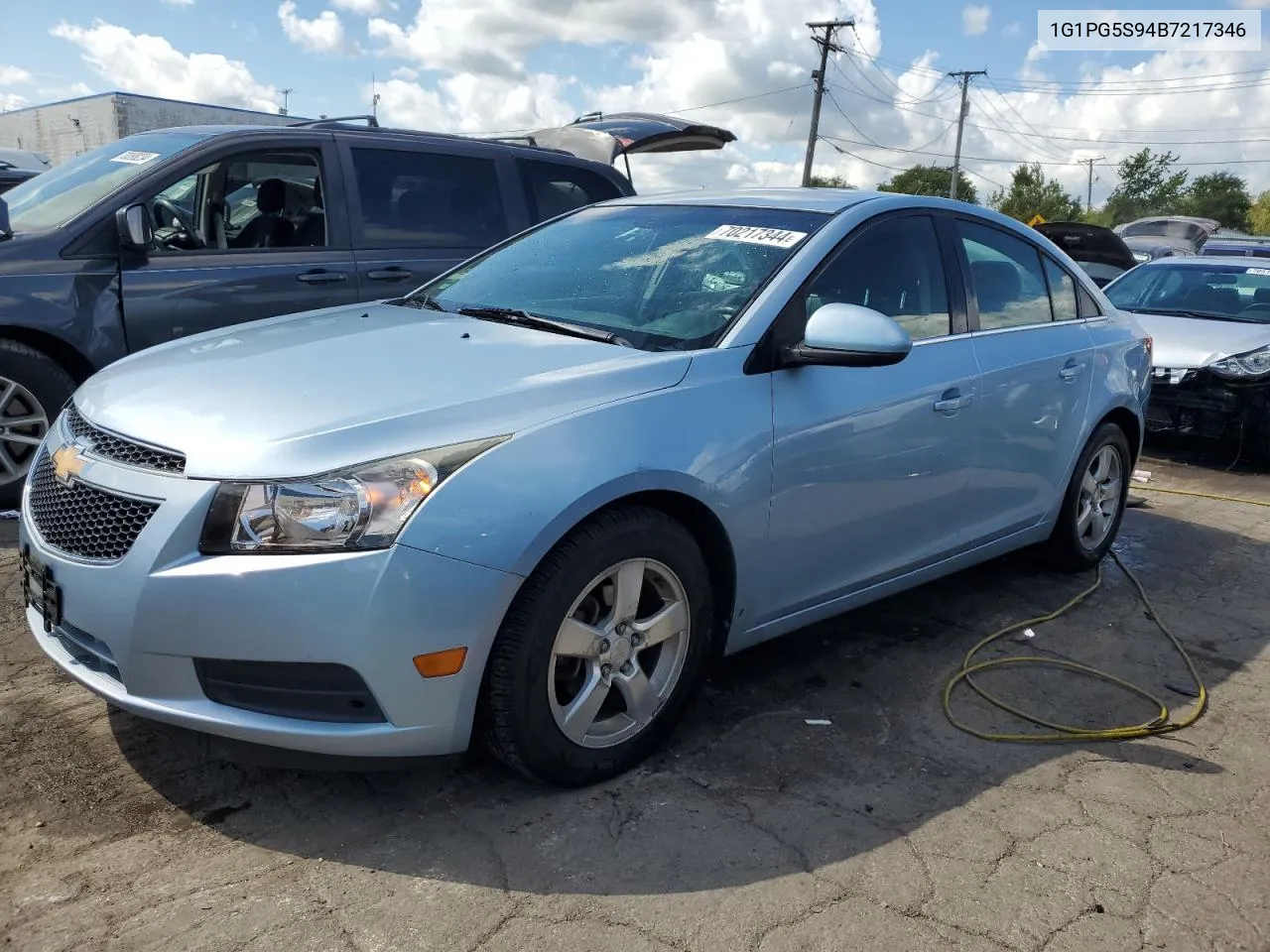 2011 Chevrolet Cruze Lt VIN: 1G1PG5S94B7217346 Lot: 70217344