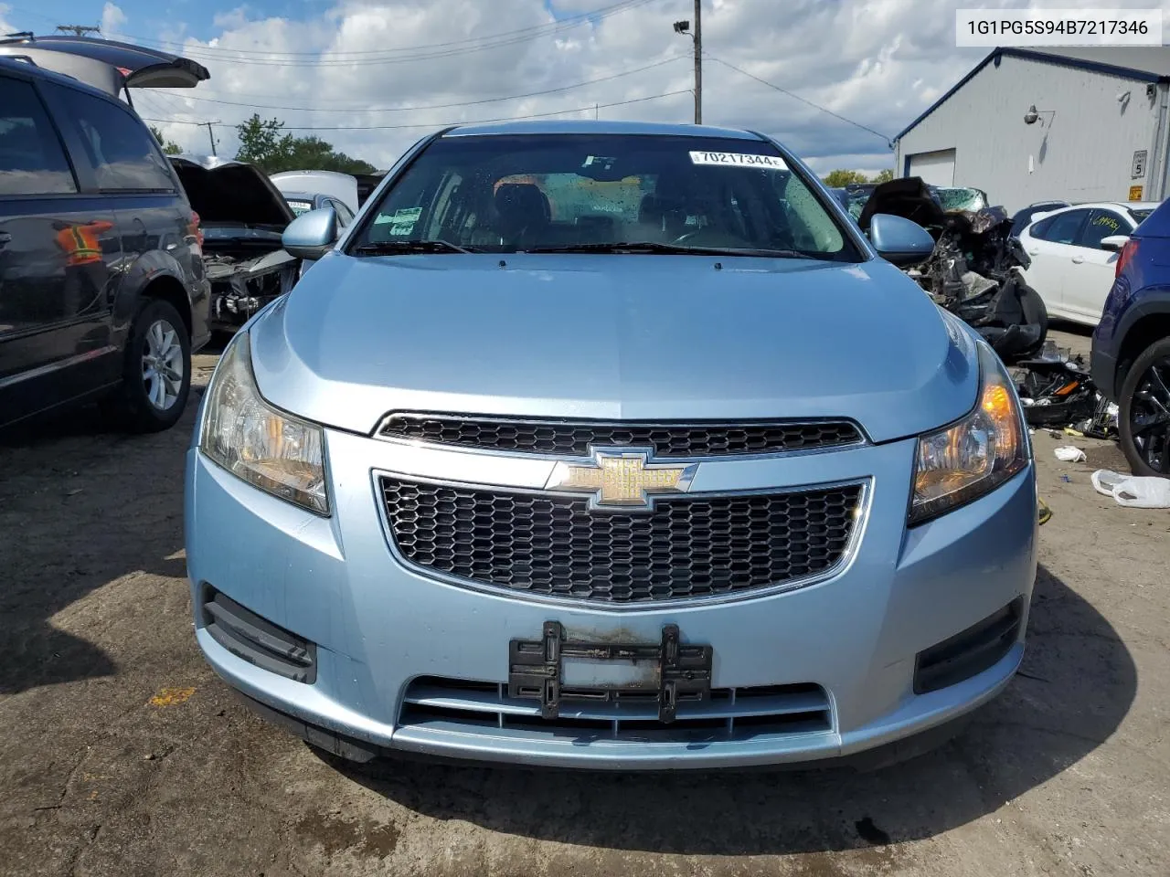 1G1PG5S94B7217346 2011 Chevrolet Cruze Lt