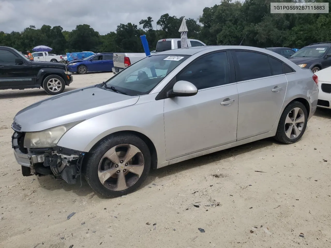 1G1PG5S92B7115883 2011 Chevrolet Cruze Lt