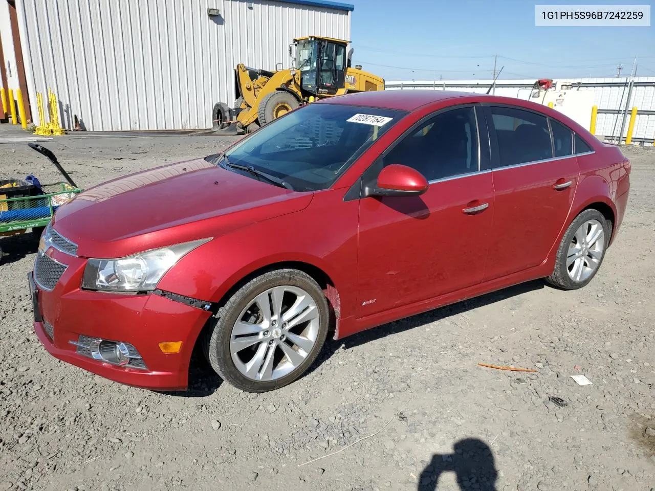 1G1PH5S96B7242259 2011 Chevrolet Cruze Ltz