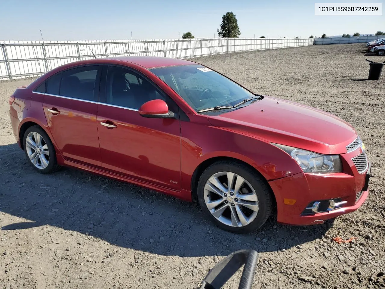 2011 Chevrolet Cruze Ltz VIN: 1G1PH5S96B7242259 Lot: 70287164