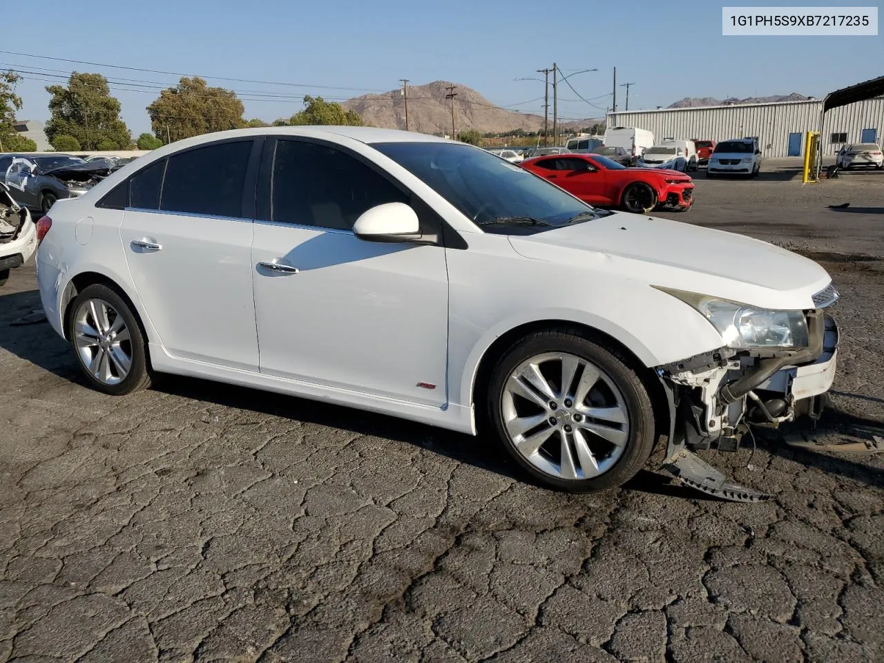 1G1PH5S9XB7217235 2011 Chevrolet Cruze Ltz