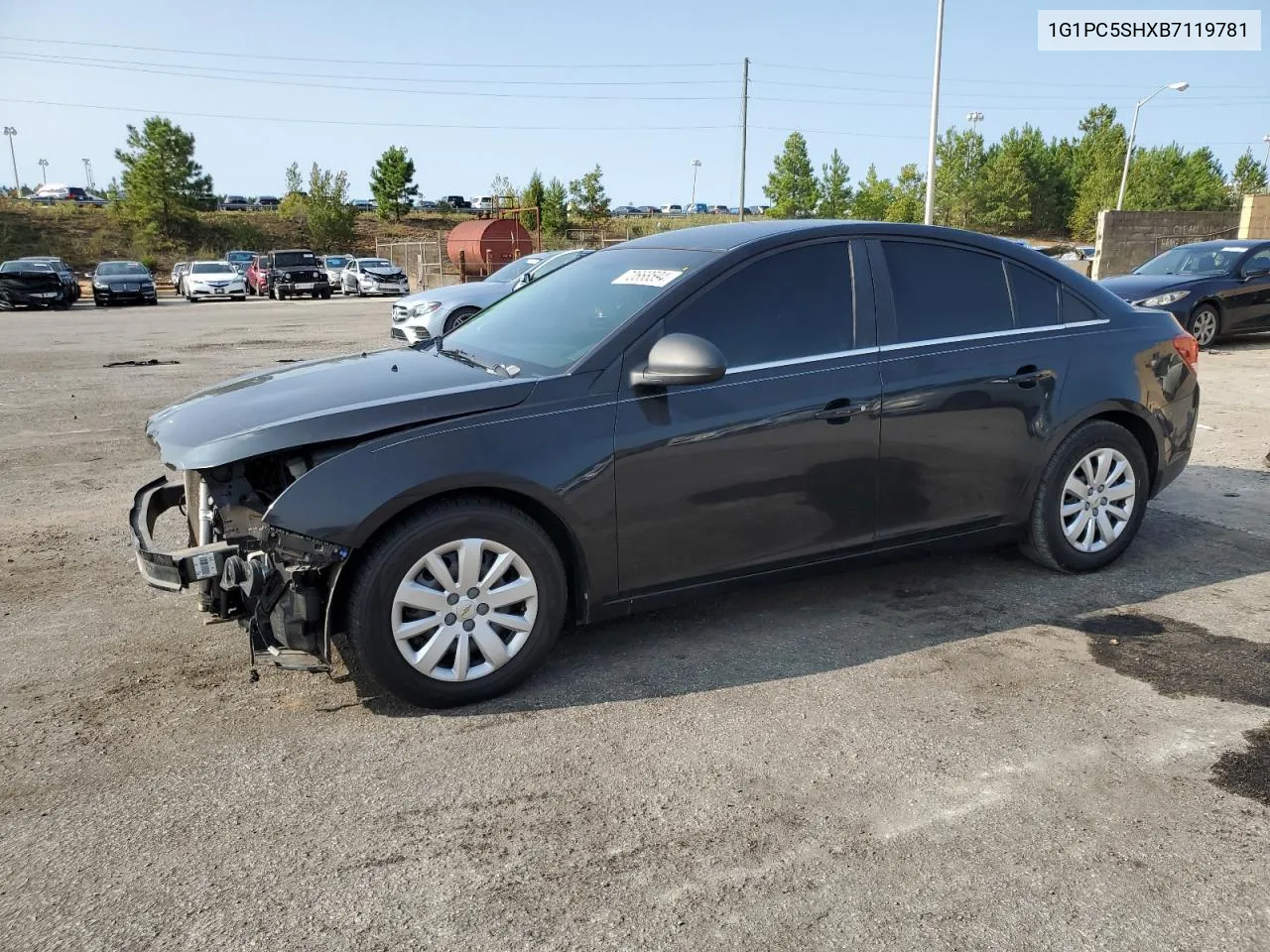 2011 Chevrolet Cruze Ls VIN: 1G1PC5SHXB7119781 Lot: 70668594