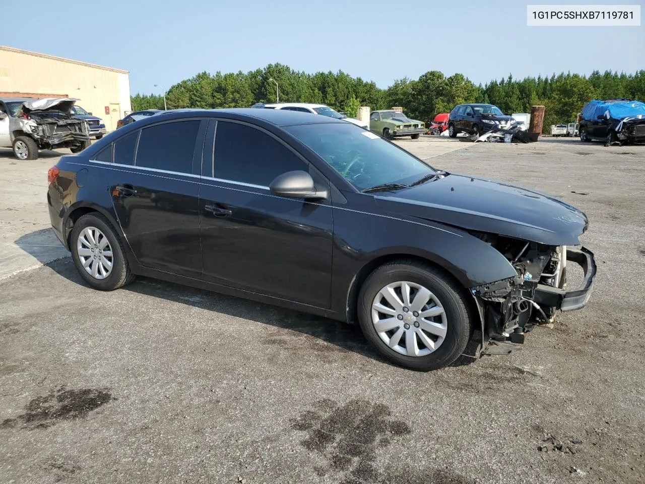 1G1PC5SHXB7119781 2011 Chevrolet Cruze Ls