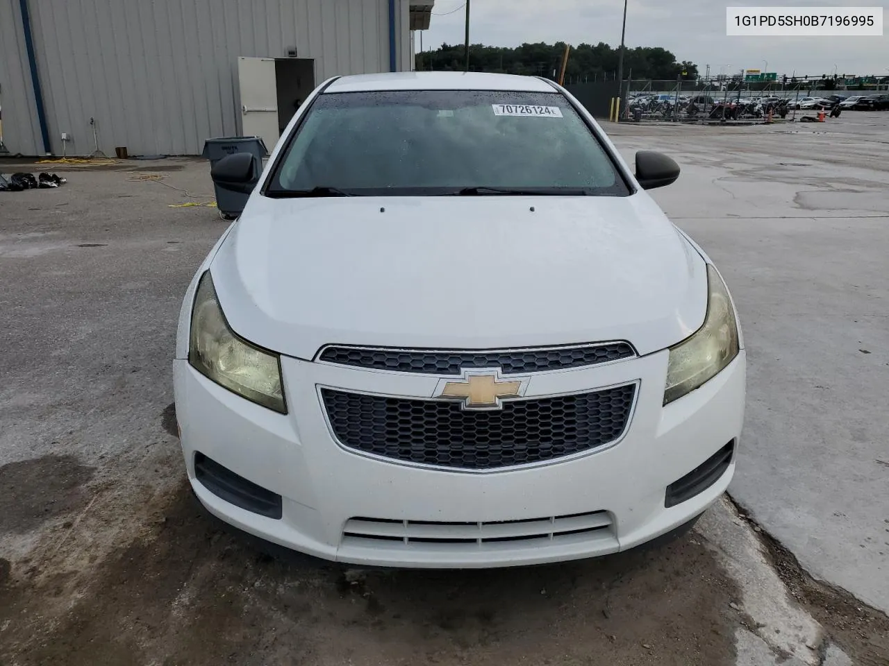 2011 Chevrolet Cruze Ls VIN: 1G1PD5SH0B7196995 Lot: 70726124