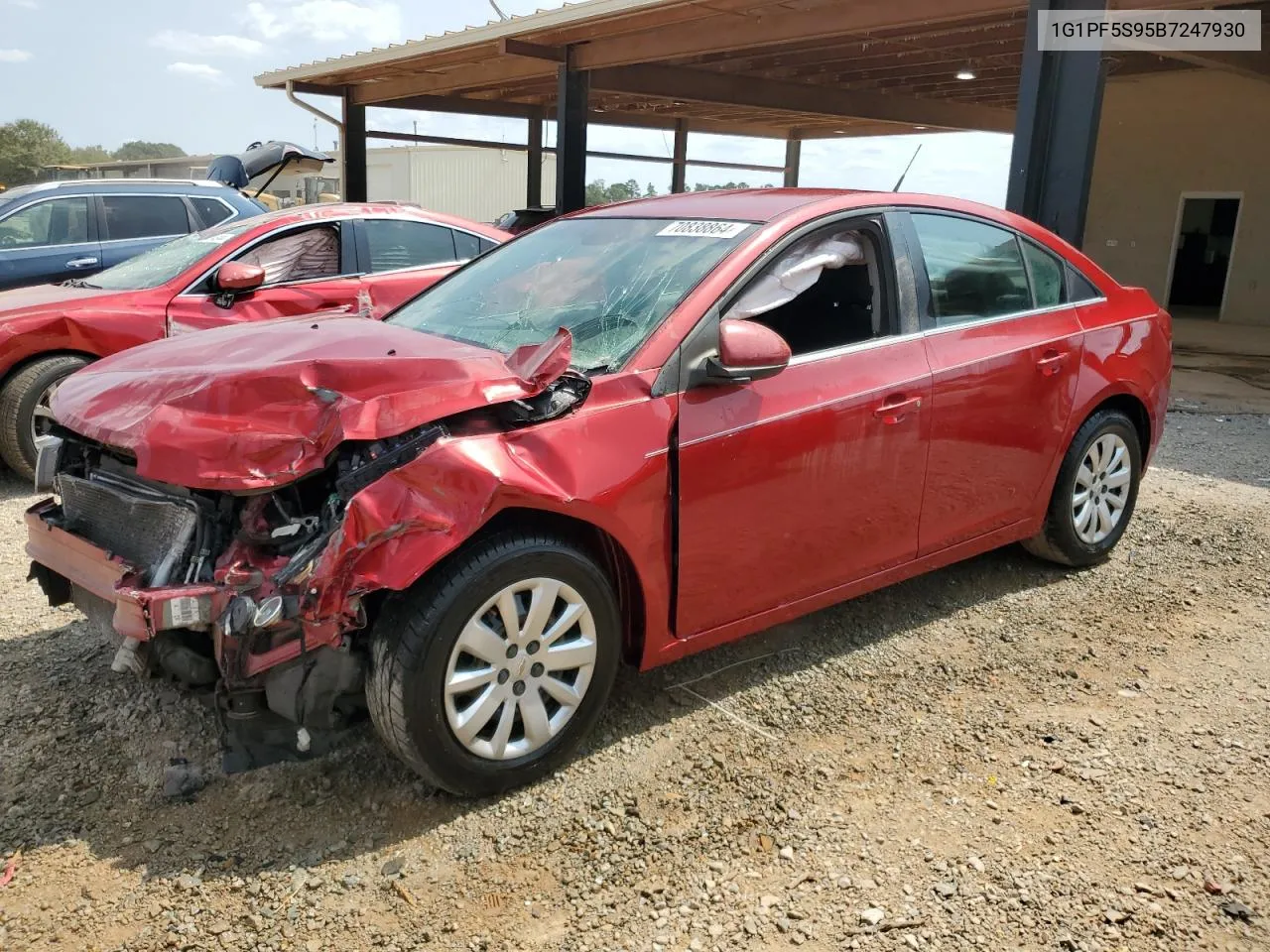 1G1PF5S95B7247930 2011 Chevrolet Cruze Lt