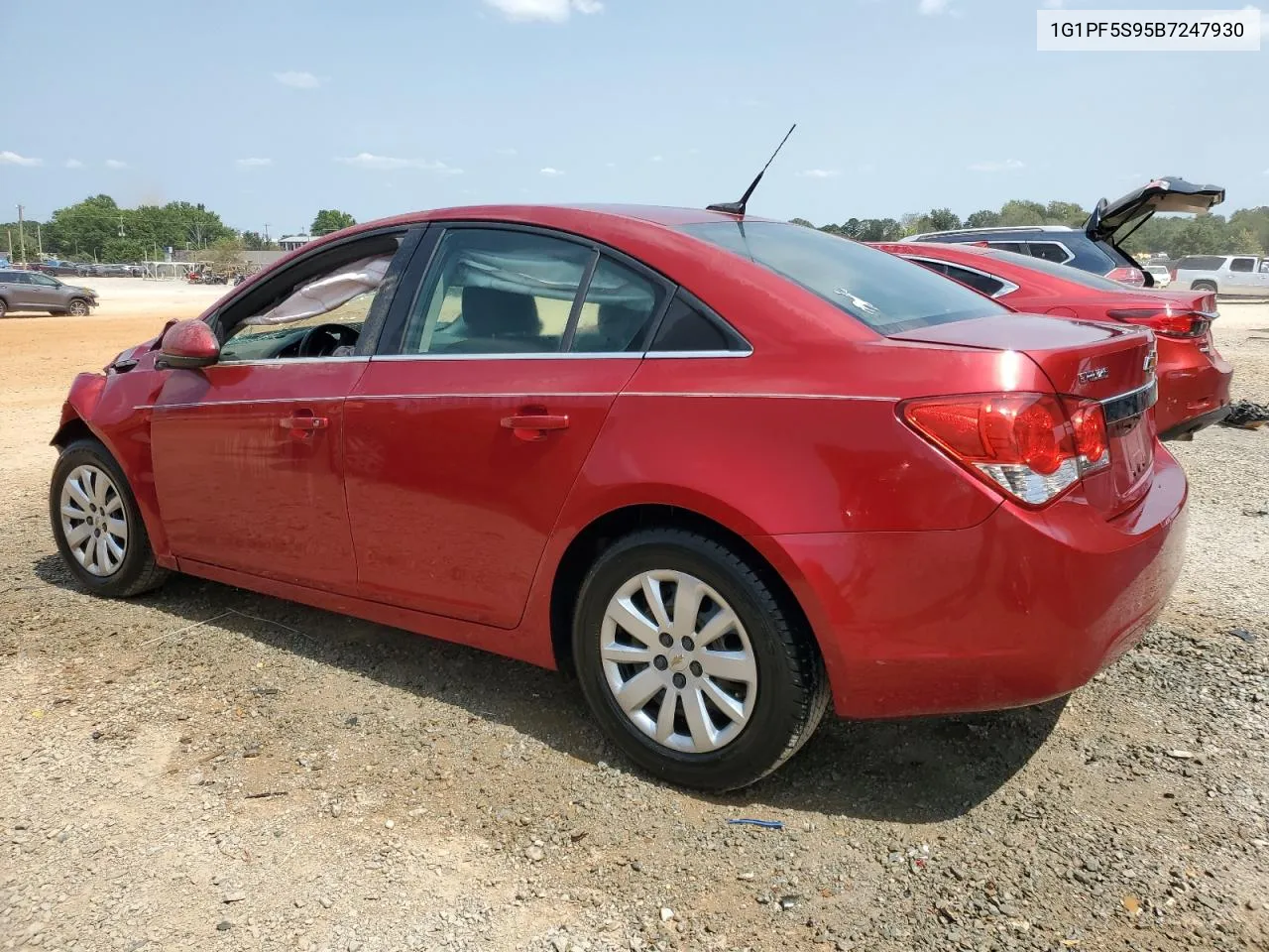 2011 Chevrolet Cruze Lt VIN: 1G1PF5S95B7247930 Lot: 70838864