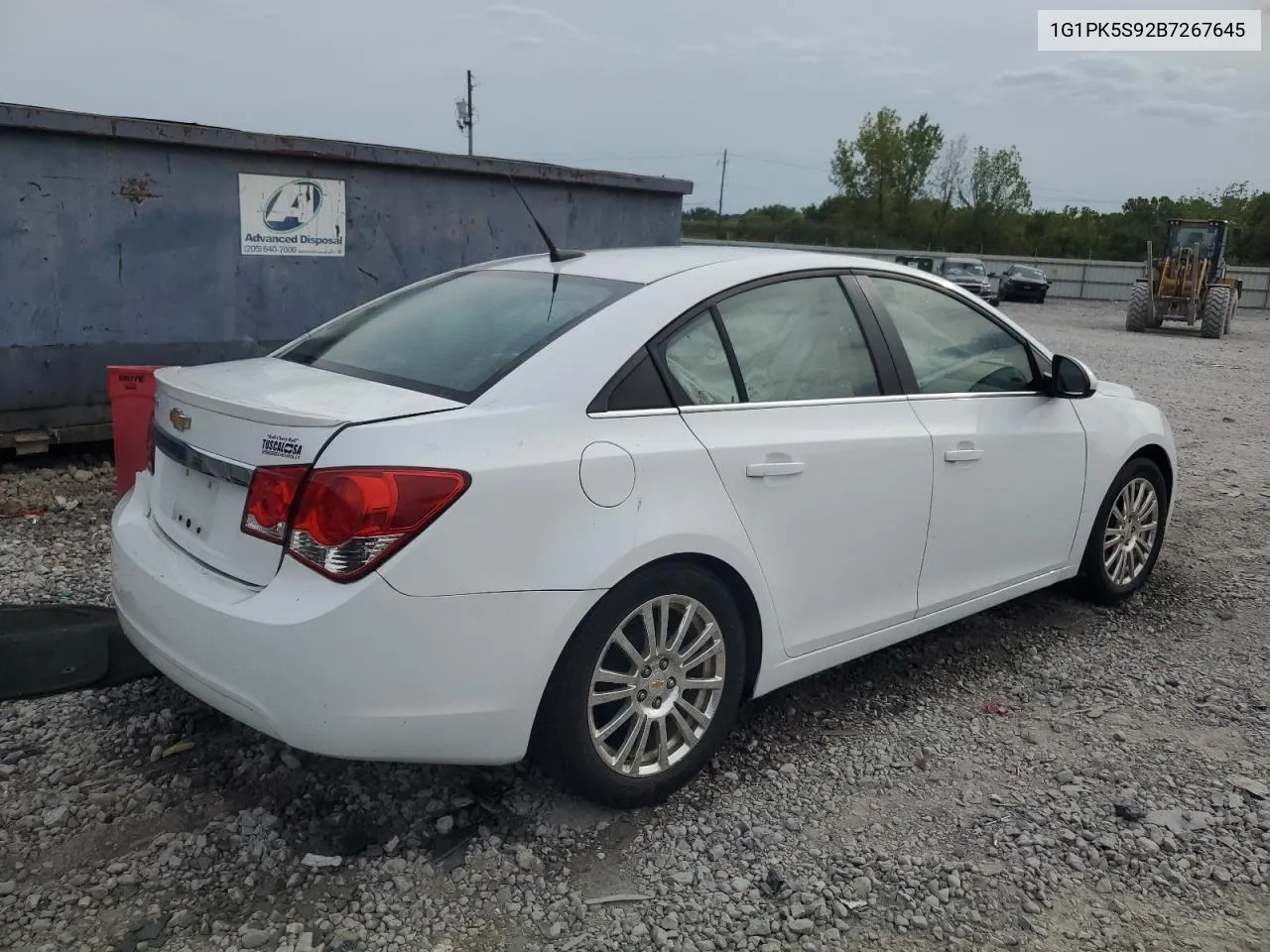 1G1PK5S92B7267645 2011 Chevrolet Cruze Eco