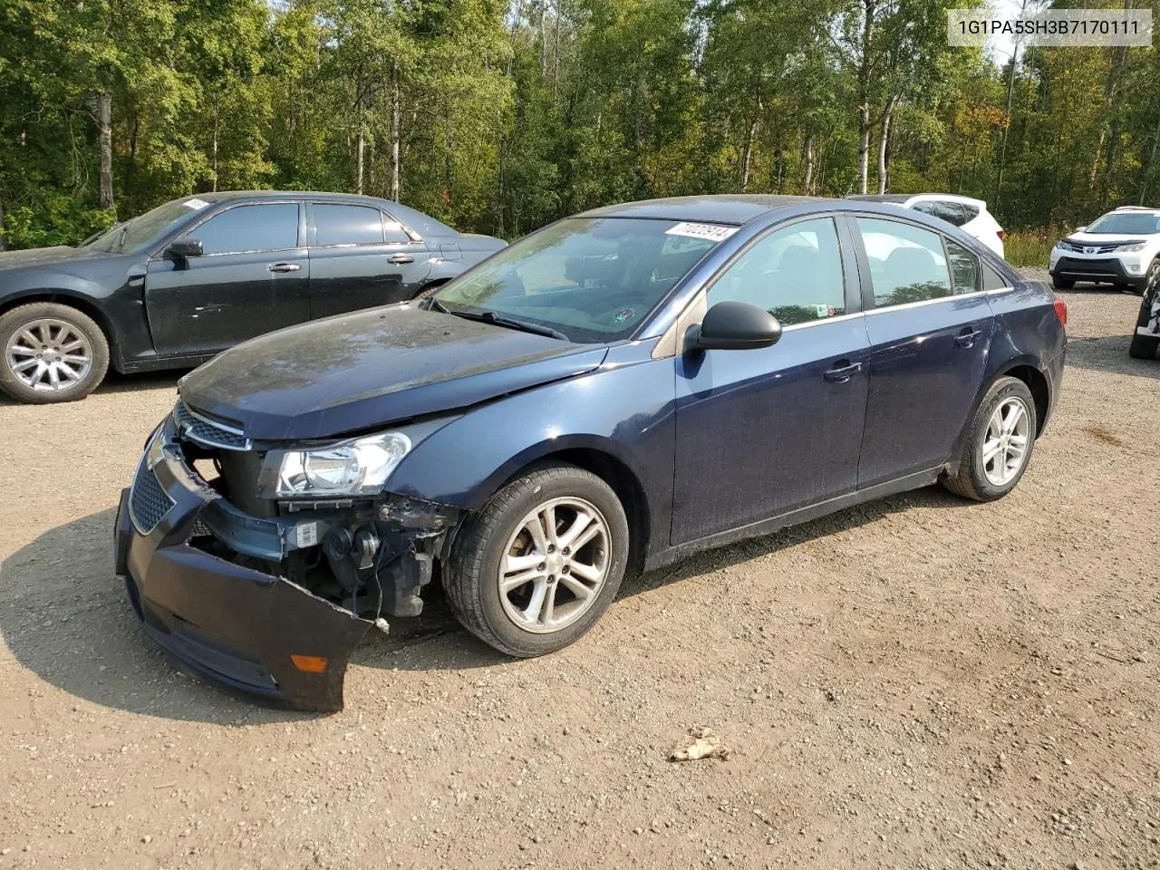 2011 Chevrolet Cruze Ls VIN: 1G1PA5SH3B7170111 Lot: 71022914