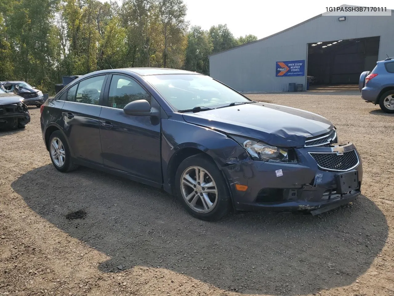 2011 Chevrolet Cruze Ls VIN: 1G1PA5SH3B7170111 Lot: 71022914