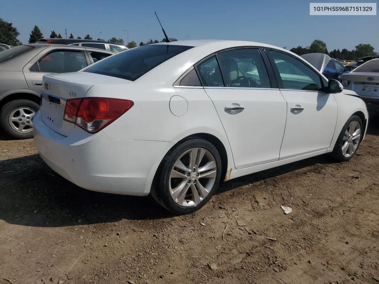 1G1PH5S96B7151329 2011 Chevrolet Cruze Ltz