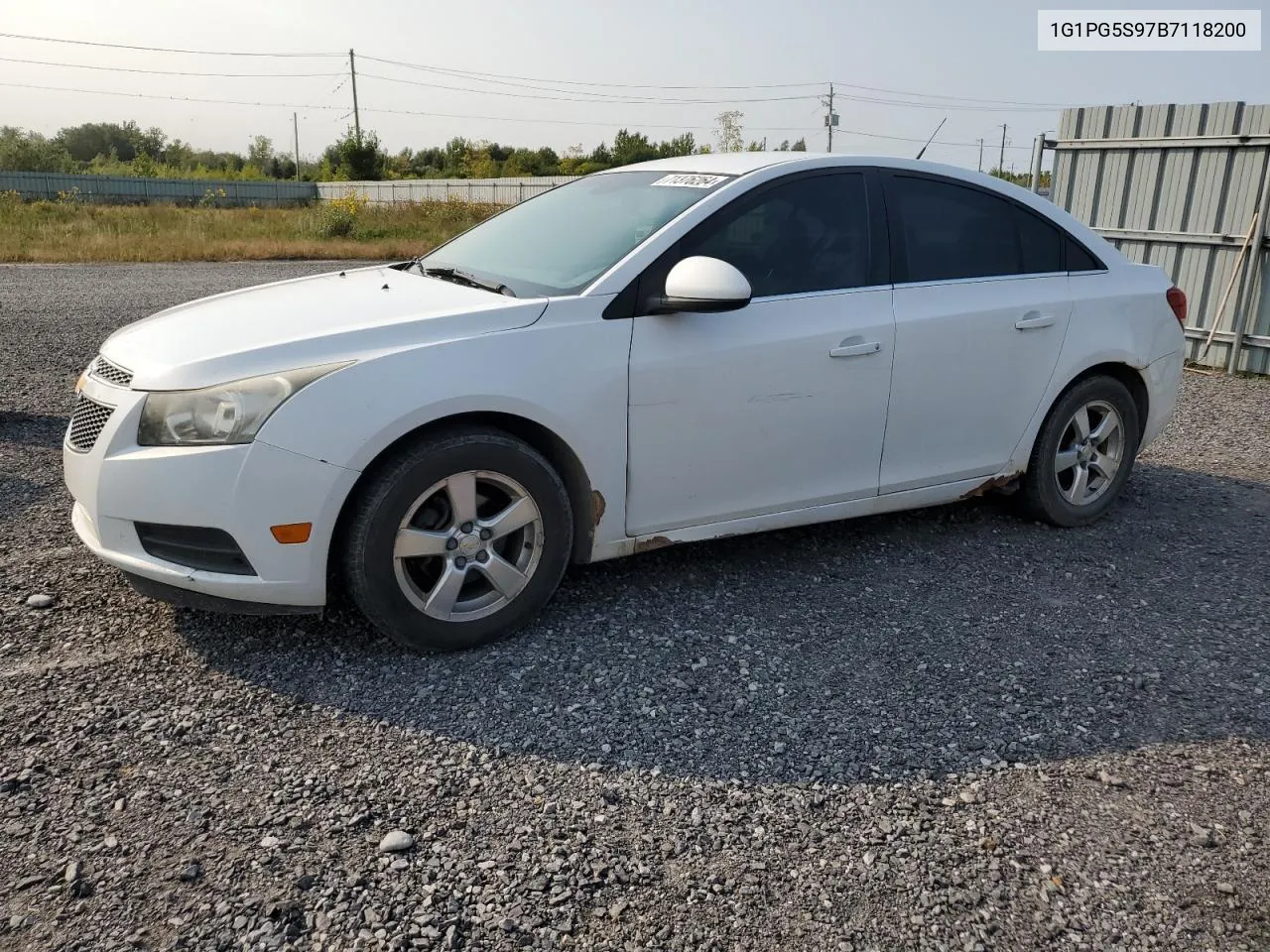 2011 Chevrolet Cruze Lt VIN: 1G1PG5S97B7118200 Lot: 71376264