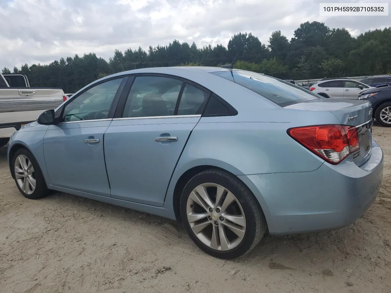 1G1PH5S92B7105352 2011 Chevrolet Cruze Ltz