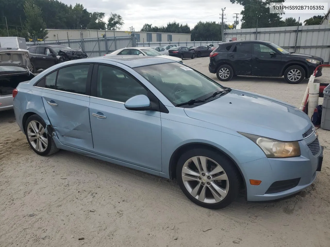 2011 Chevrolet Cruze Ltz VIN: 1G1PH5S92B7105352 Lot: 71388104