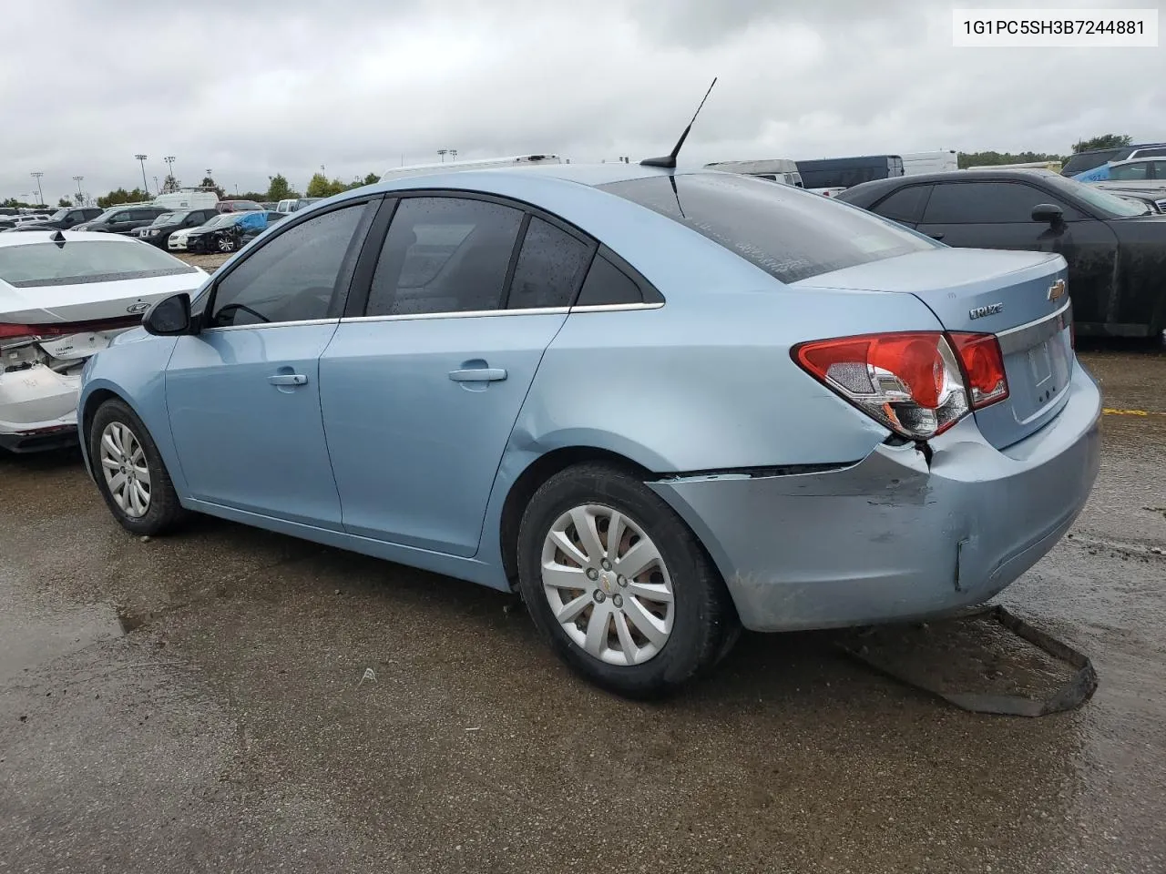 2011 Chevrolet Cruze Ls VIN: 1G1PC5SH3B7244881 Lot: 71415384