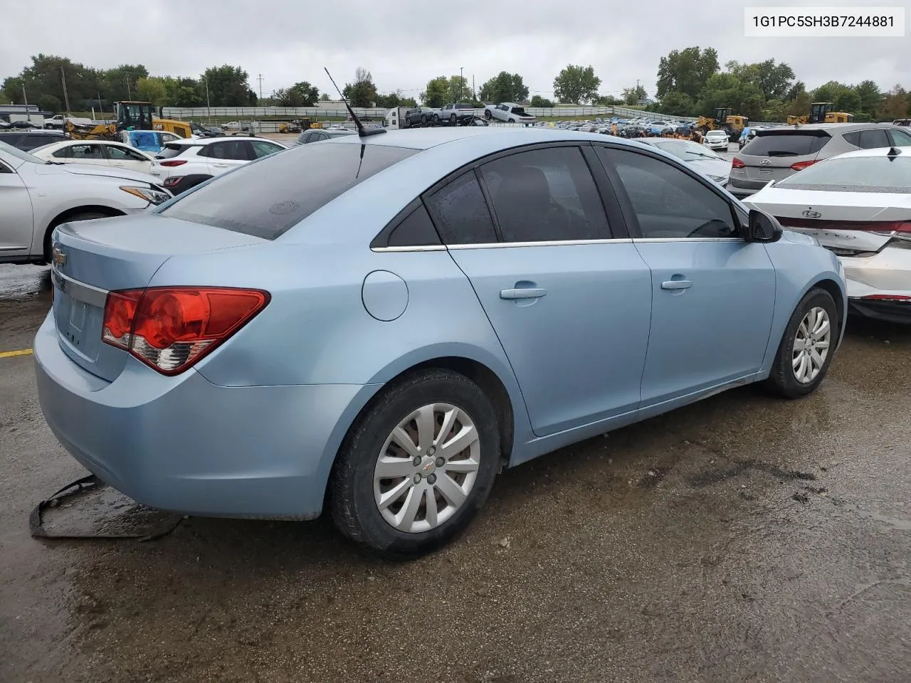 2011 Chevrolet Cruze Ls VIN: 1G1PC5SH3B7244881 Lot: 71415384