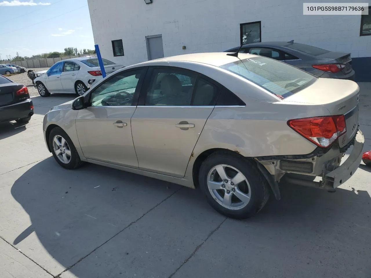 1G1PG5S98B7179636 2011 Chevrolet Cruze Lt