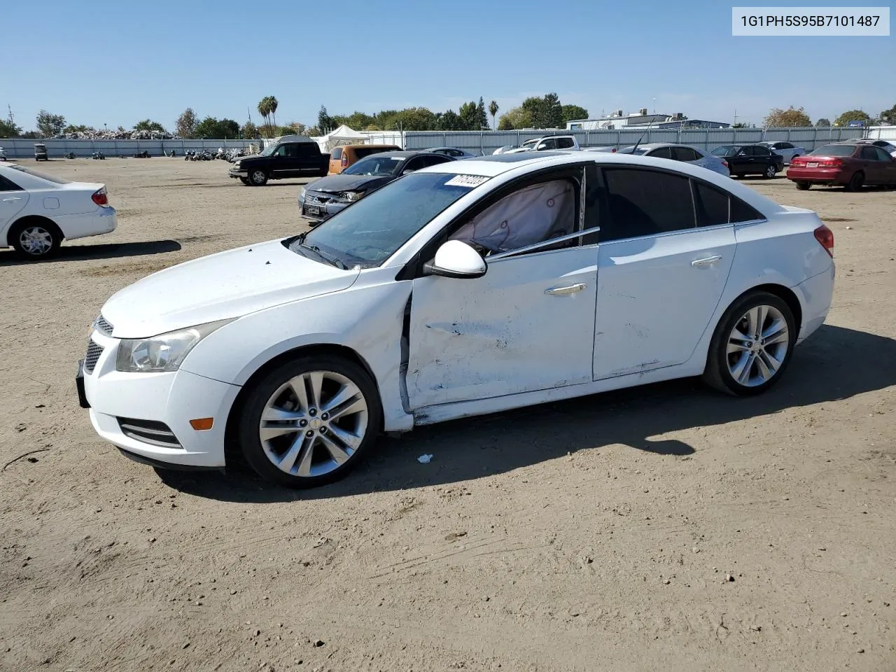 2011 Chevrolet Cruze Ltz VIN: 1G1PH5S95B7101487 Lot: 71757223