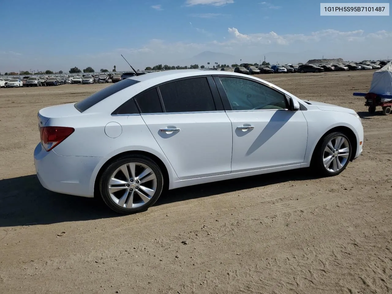 2011 Chevrolet Cruze Ltz VIN: 1G1PH5S95B7101487 Lot: 71757223