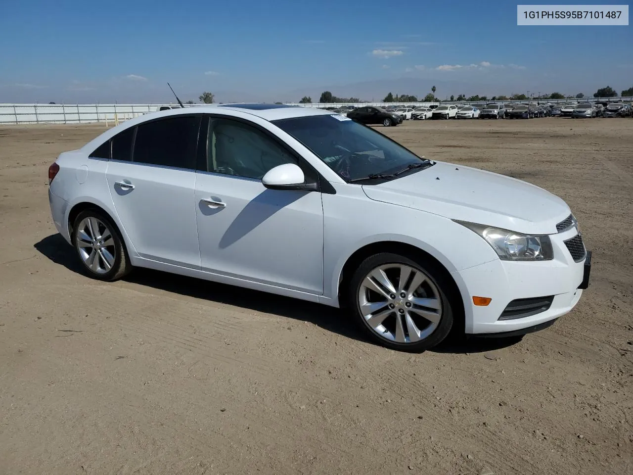 2011 Chevrolet Cruze Ltz VIN: 1G1PH5S95B7101487 Lot: 71757223