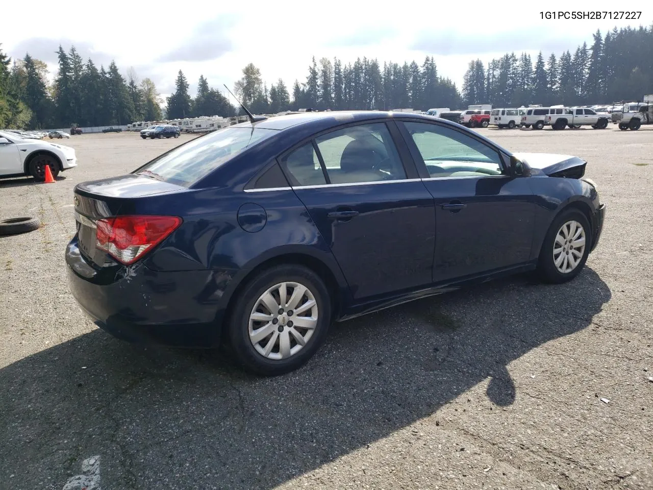 2011 Chevrolet Cruze Ls VIN: 1G1PC5SH2B7127227 Lot: 72027144