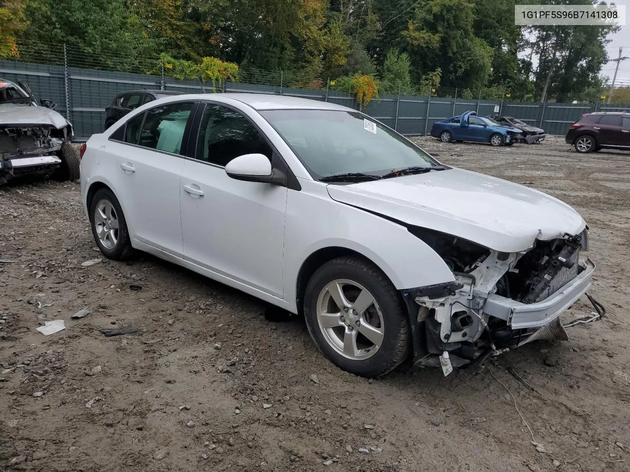 2011 Chevrolet Cruze Lt VIN: 1G1PF5S96B7141308 Lot: 72236624