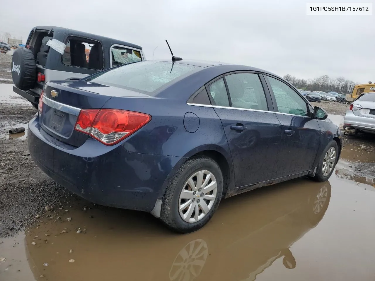 1G1PC5SH1B7157612 2011 Chevrolet Cruze Ls