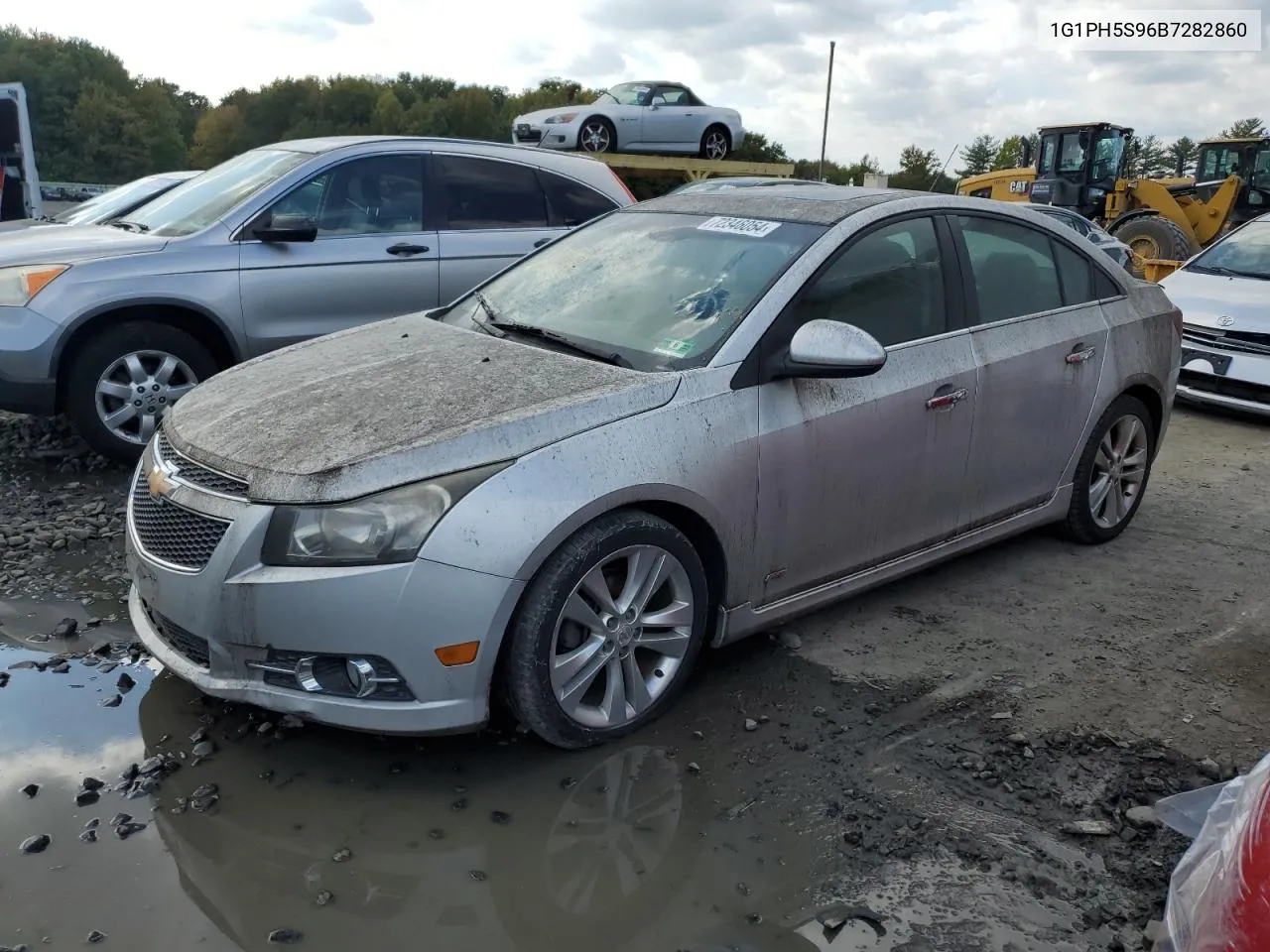 1G1PH5S96B7282860 2011 Chevrolet Cruze Ltz