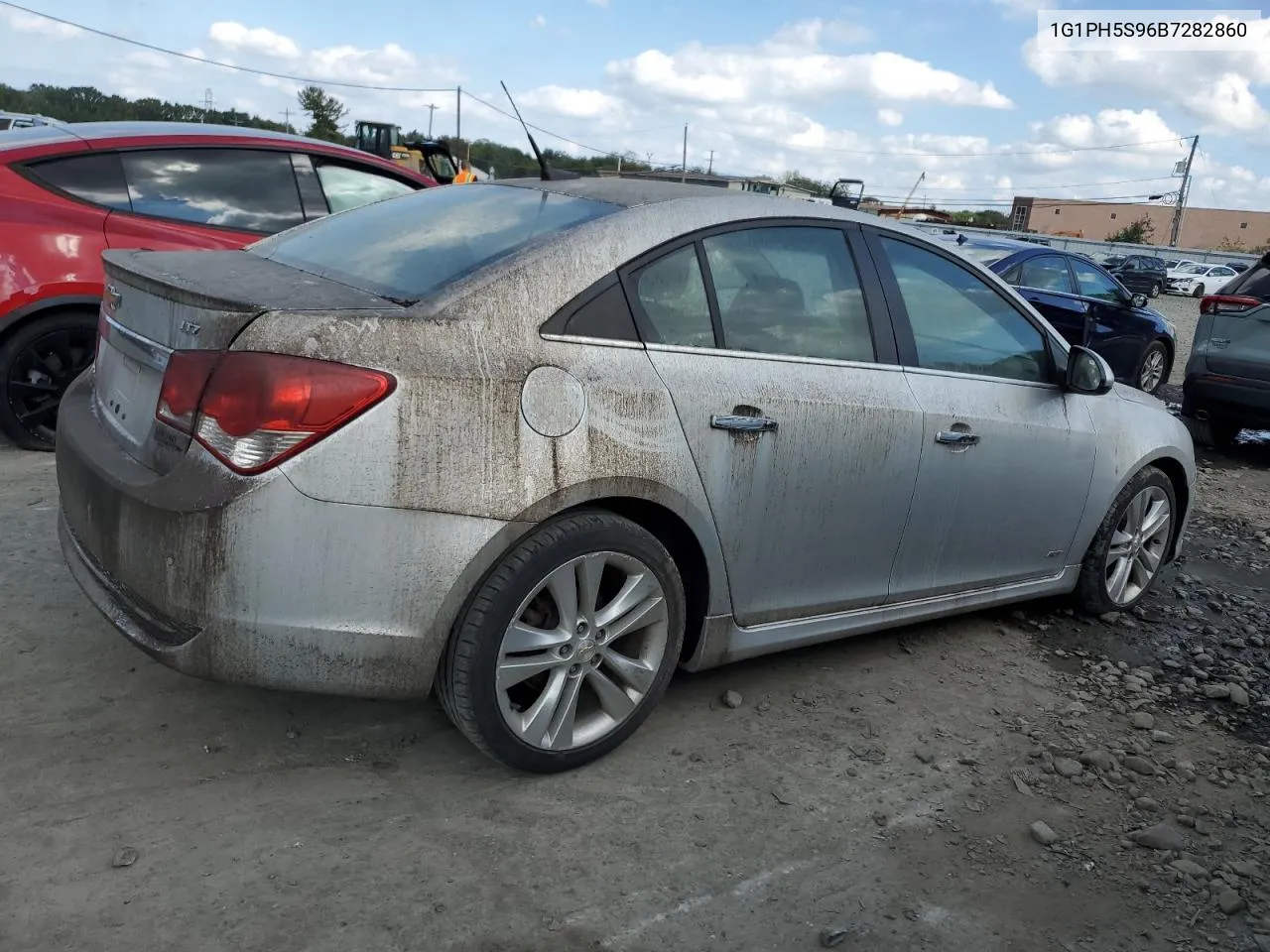 2011 Chevrolet Cruze Ltz VIN: 1G1PH5S96B7282860 Lot: 72346054