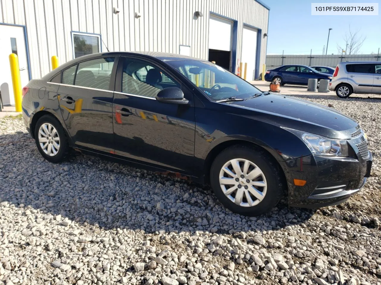 2011 Chevrolet Cruze Lt VIN: 1G1PF5S9XB7174425 Lot: 72373844