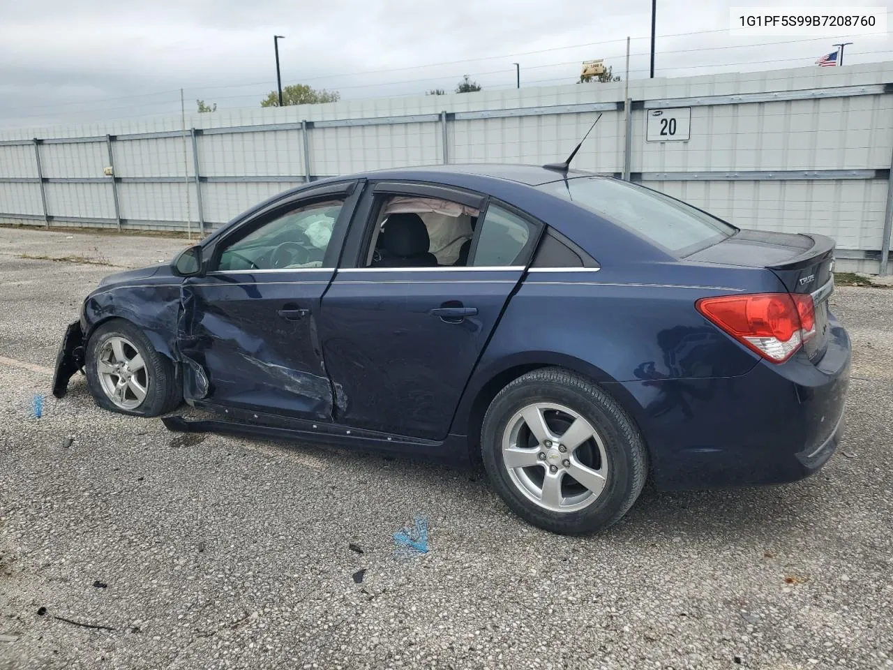 2011 Chevrolet Cruze Lt VIN: 1G1PF5S99B7208760 Lot: 72401454